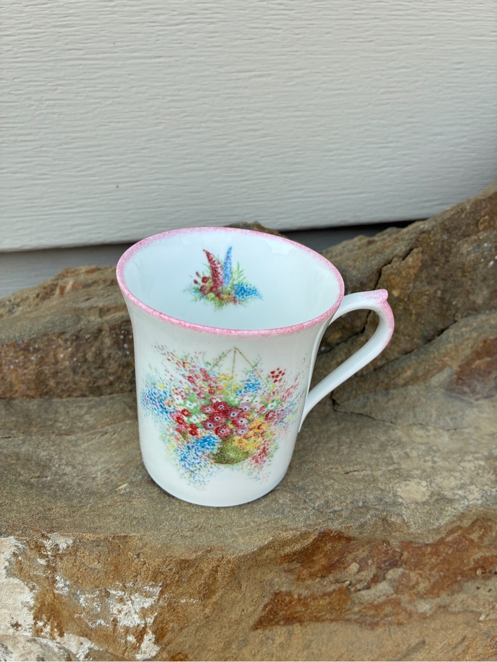 Vintage Queen's Fine Bone China Cup